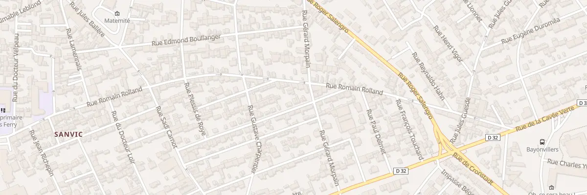 Plan du 43 Rue Johann Strauss au Havre