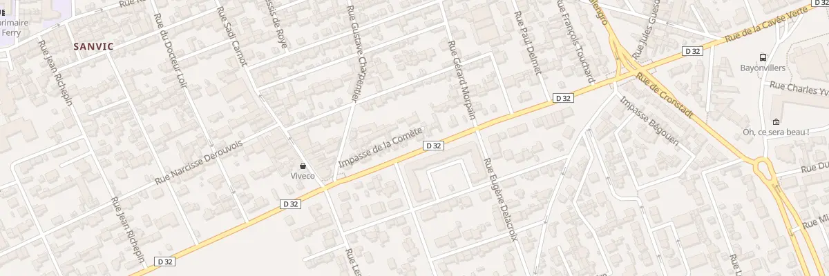 Plan du 147 Rue de la Cavée Verte au Havre