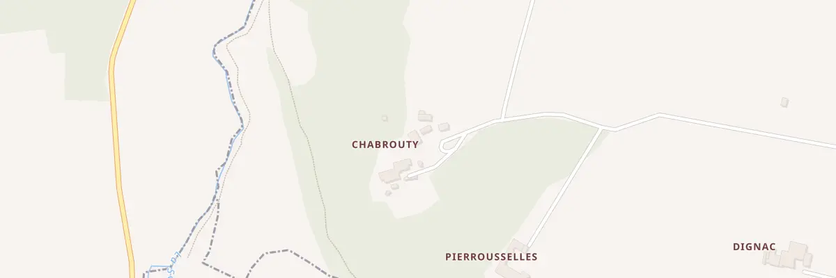 Plan du 3 Chabrouty à Saint-Avit-de-Soulège