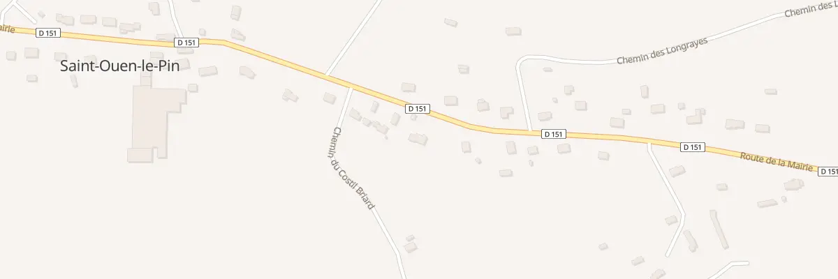 Plan du 441 Rte de la Mairie à Saint-Ouen-le-Pin
