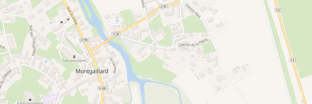 Plan du 90 Rue de l’Arbizon à Montgaillard