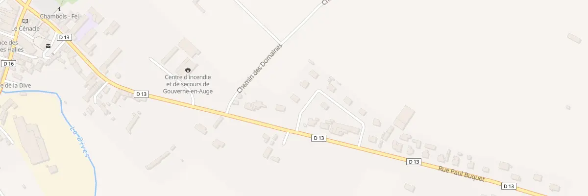 Plan du 9001 Rue de la Frénée à Gouffern en Auge