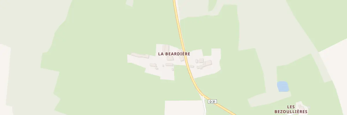 Plan du 5213 La Beardiere à Oizé