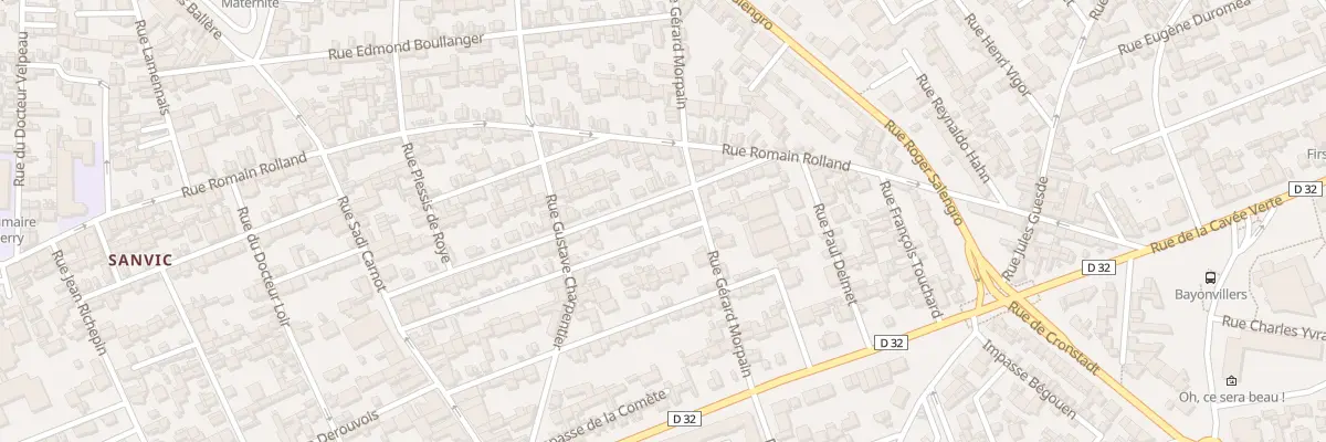 Plan du 46 Rue Johann Strauss au Havre