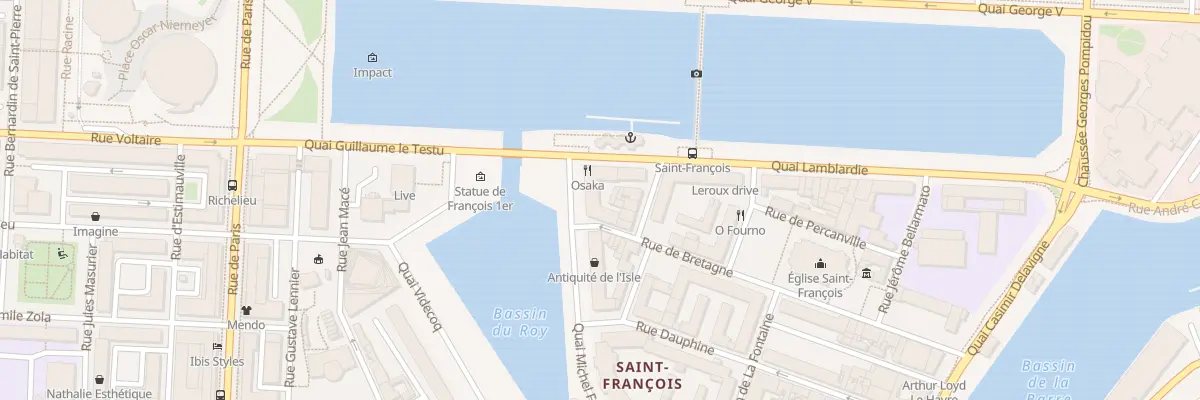 Plan du 3 Rue de Bretagne au Havre
