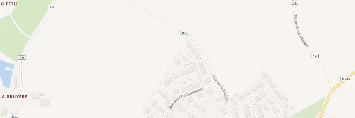 Plan du 3 Imp des Hirondelles à Trangé