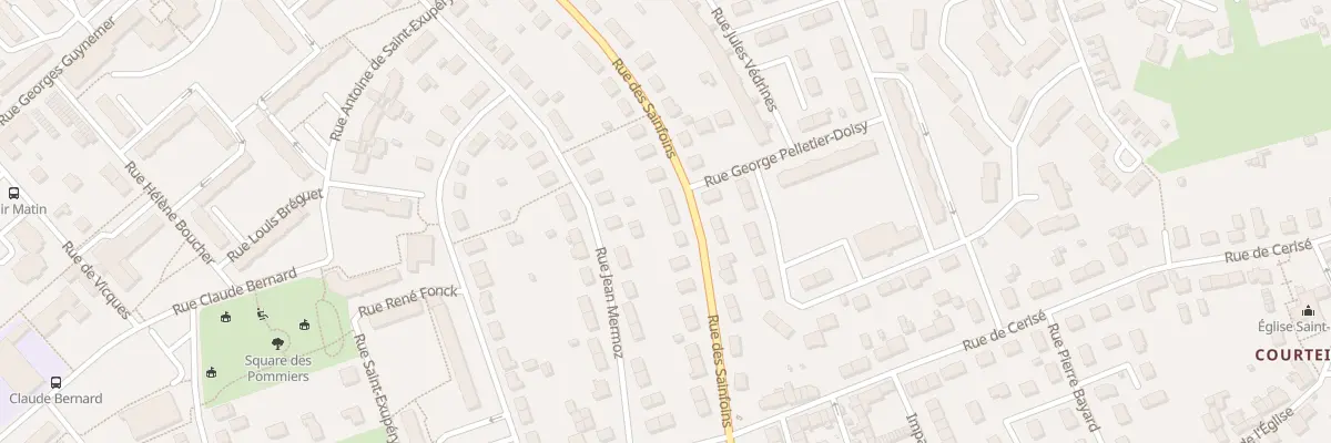 Plan du 40 Rue des Sainfoins à Alençon