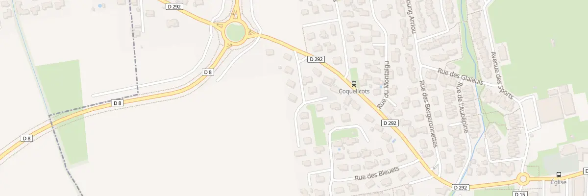 Plan du 8 Rue des Paquerettes à Barbazan-Debat