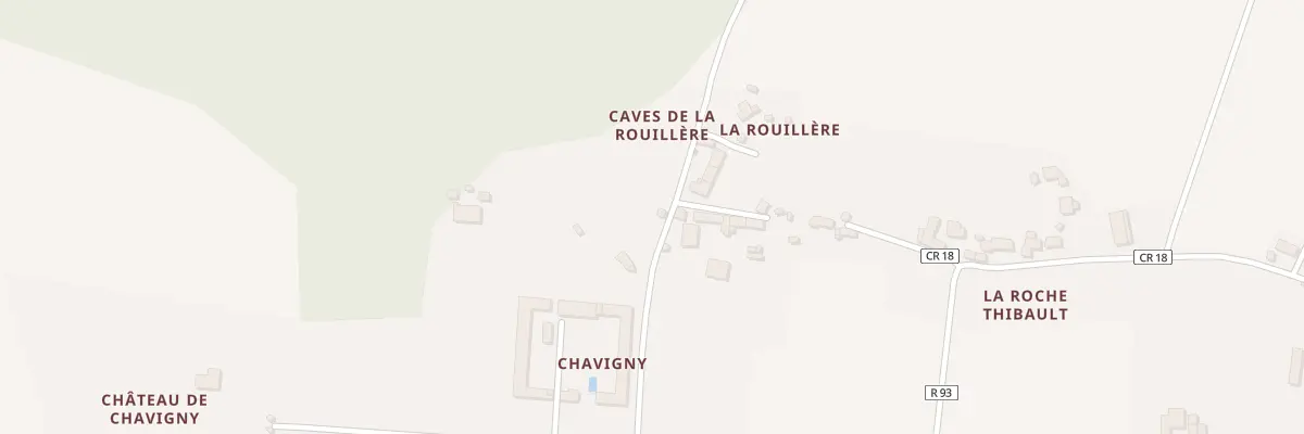 Plan du 127 Caves de la Rouillere à Lerné