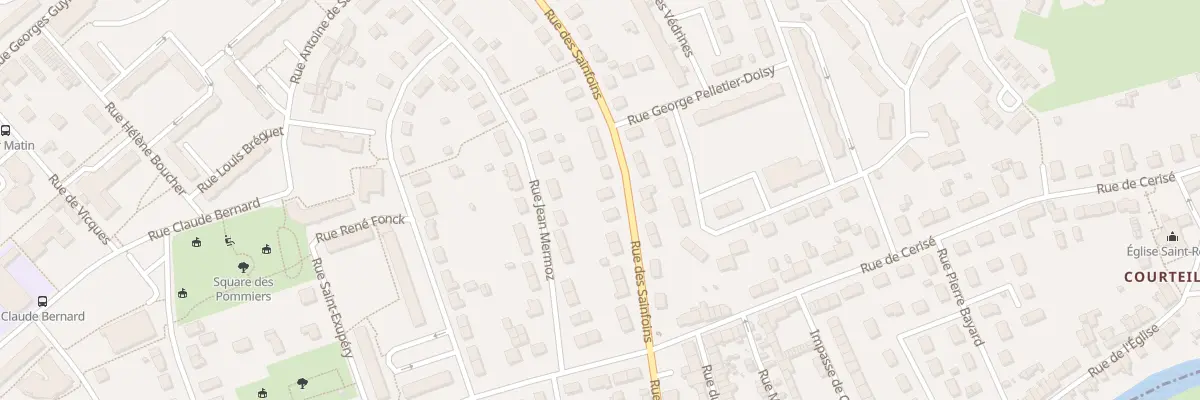 Plan du 44 Rue des Sainfoins à Alençon