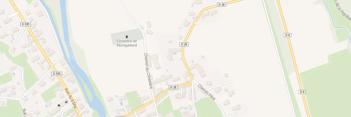 Plan du 79 Rue de la Gare à Montgaillard