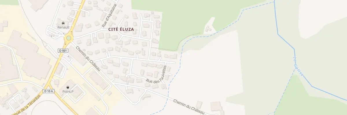 Plan du 26 Rue des Fauvettes à Eauze