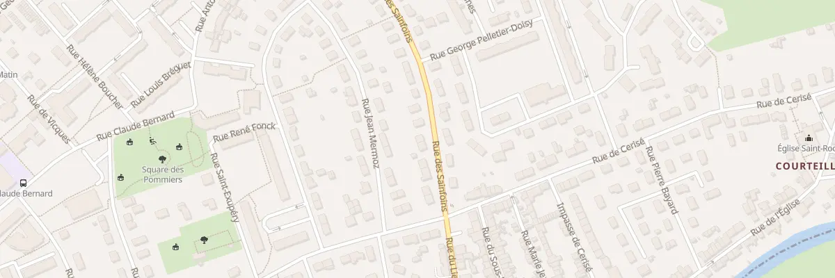 Plan du 48 Rue des Sainfoins à Alençon