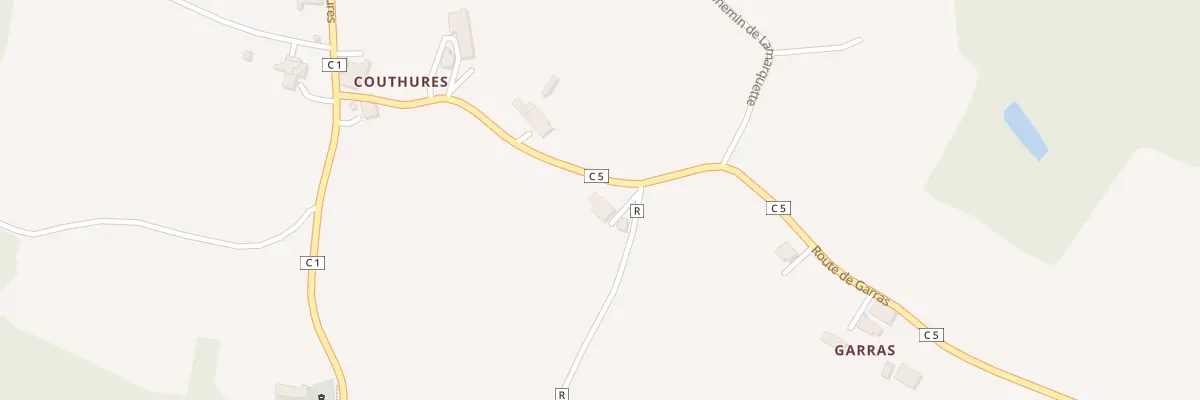 Plan du 278 Rte de Garras à La Réunion