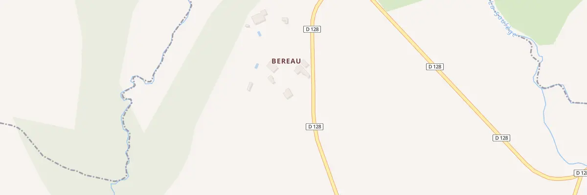 Plan du 53 Bereau à Massugas