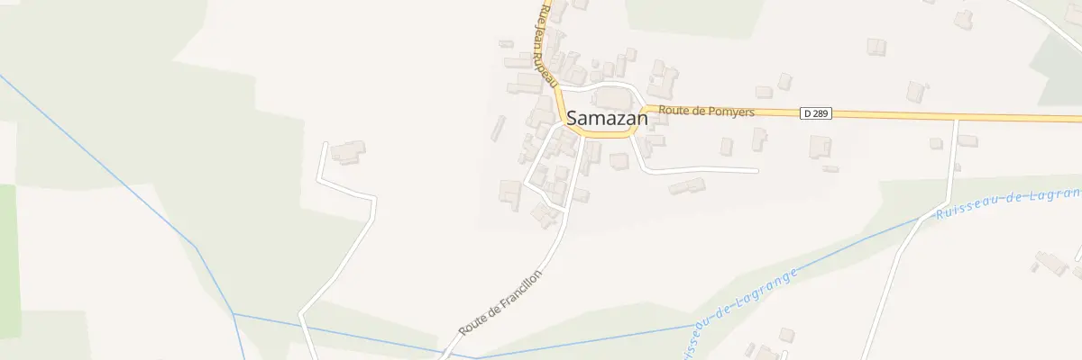 Plan du 67 Rue Lacroix à Samazan