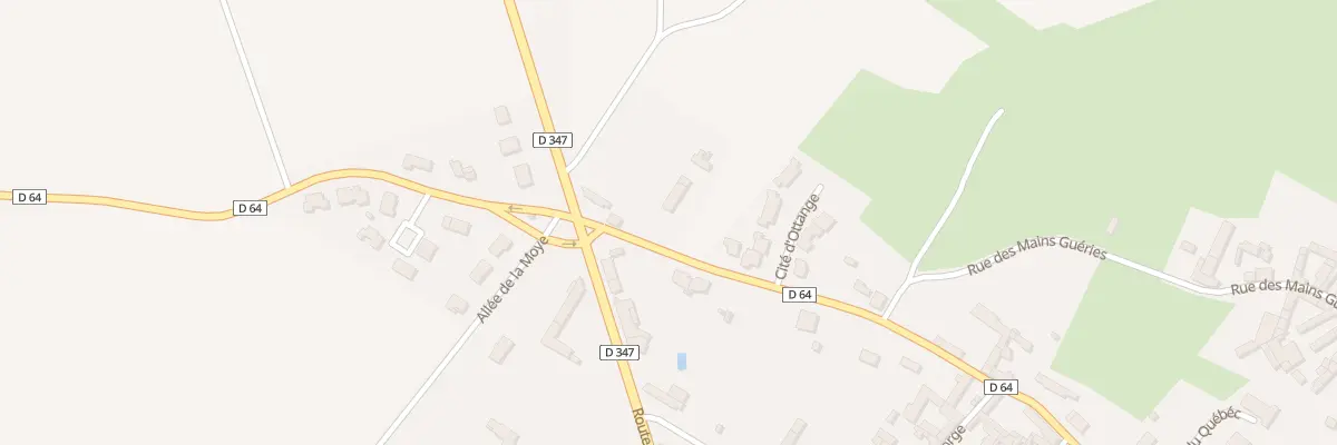 Plan du 26 Rue de Quebec à Angliers