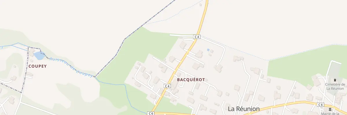 Plan du 427 Rte du Bacquerot à La Réunion