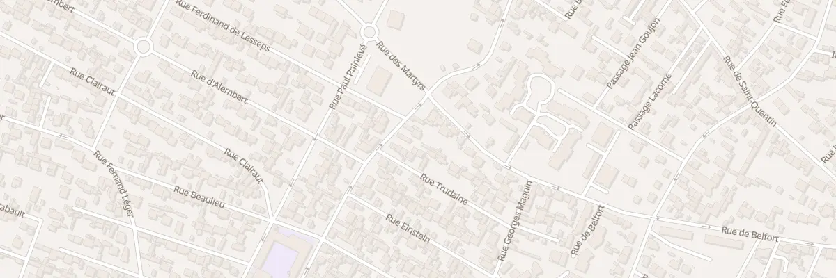 Plan du 44B Rue Paul Langevin au Havre