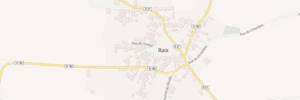 Plan du 10 Rue de l’Eglise à Raix