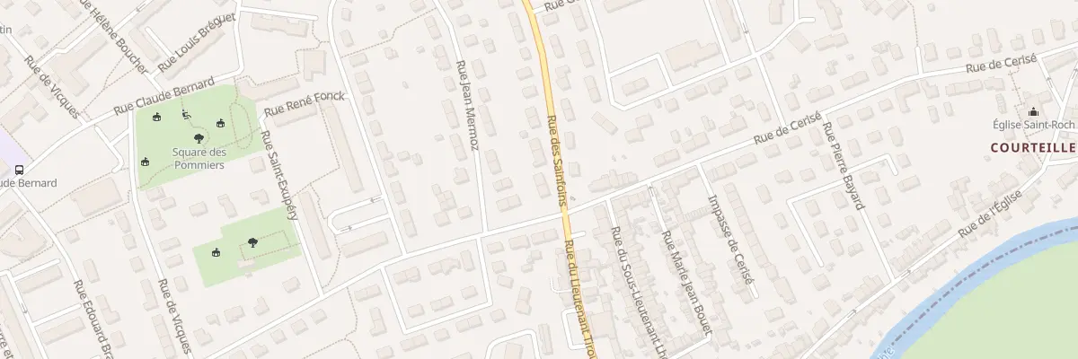 Plan du 56 Rue des Sainfoins à Alençon