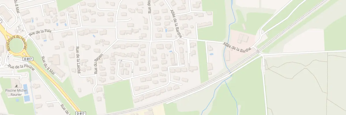 Plan du 11 Rue du Casque du Lhéris à Séméac