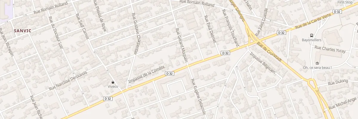 Plan du 161 Rue de la Cavée Verte au Havre