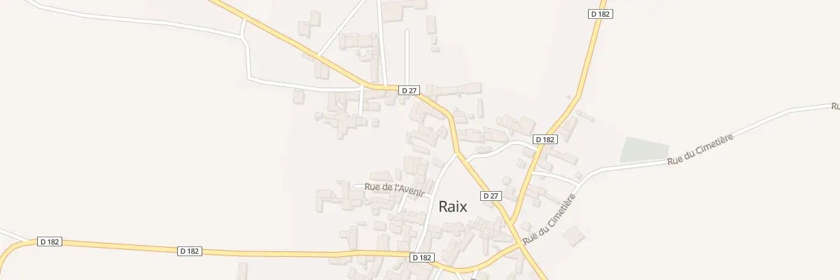 Plan du 2 Rue de l’Eglise à Raix