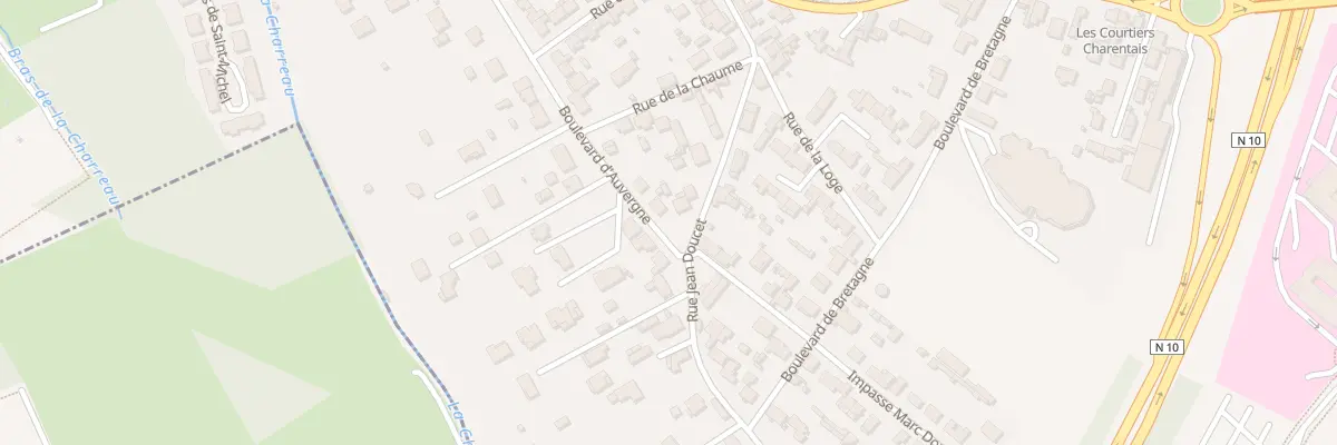 Plan du 2 Bd d’Auvergne à Saint-Michel