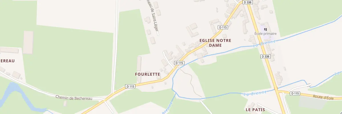 Plan du 30 Rue de l’Eglise à Piacé
