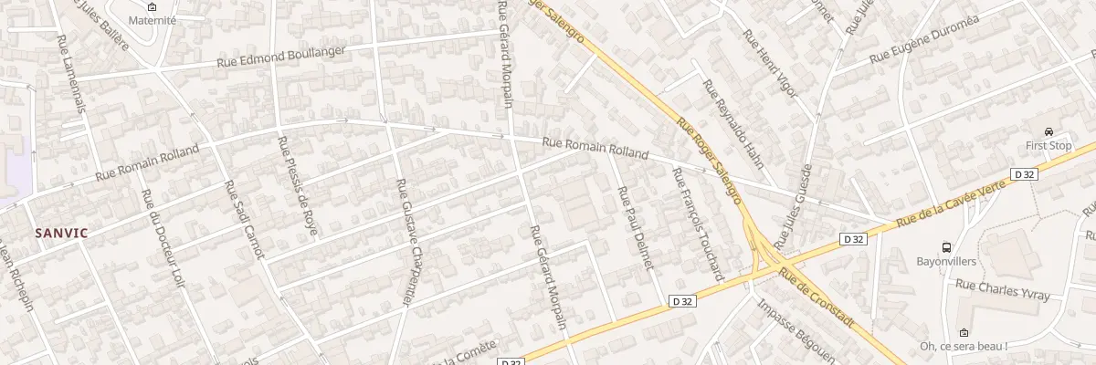 Plan du 54 Rue Johann Strauss au Havre