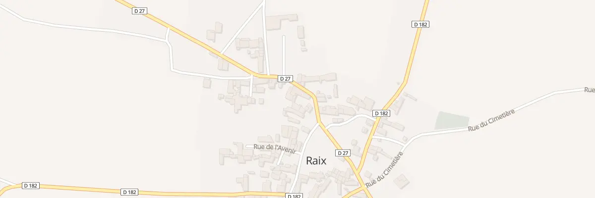 Plan du 15 Grand’Rue à Raix