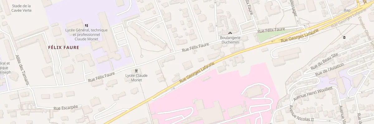 Plan du 304 Rue Félix Faure au Havre
