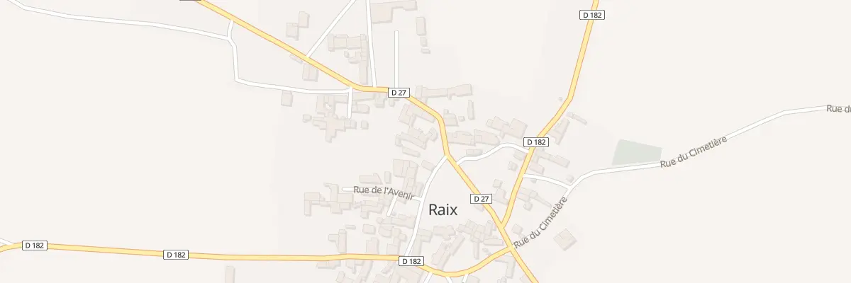 Plan du 13 Grand’Rue à Raix