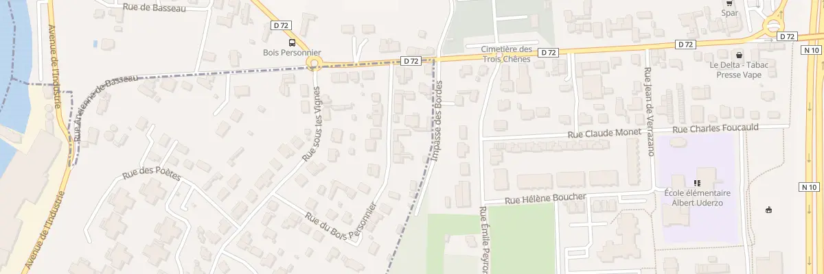 Plan du 34 Rue du Bois Personnier à Saint-Michel