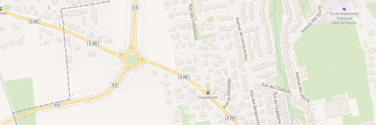 Plan du 1 Rue des Erables à Barbazan-Debat