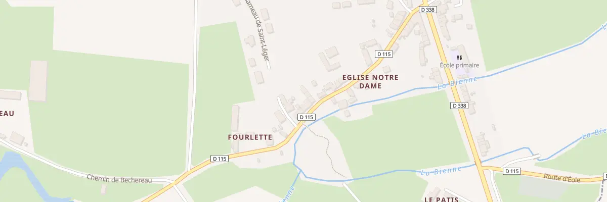 Plan du 24 Rue de l’Eglise à Piacé