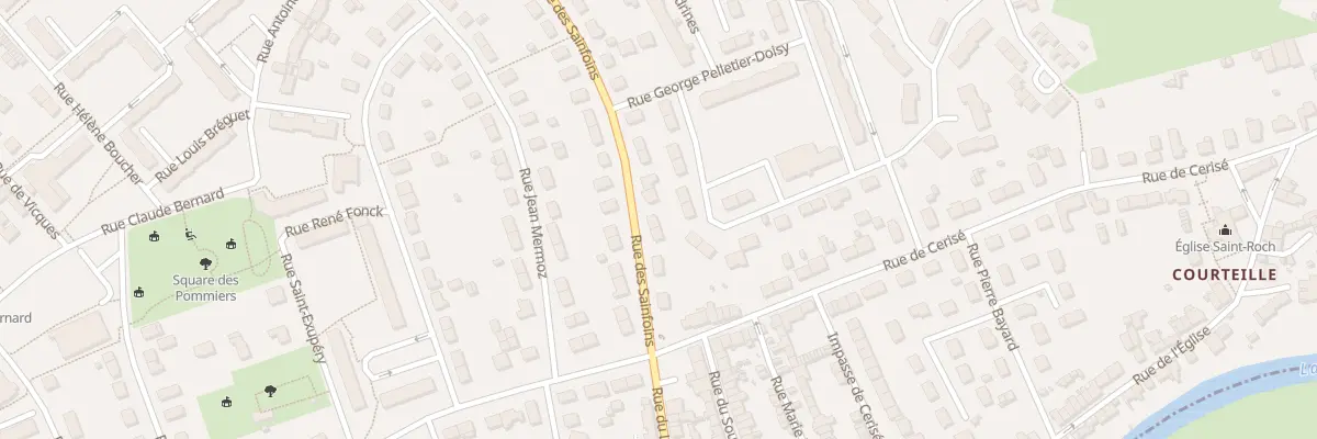 Plan du 59 Rue des Sainfoins à Alençon