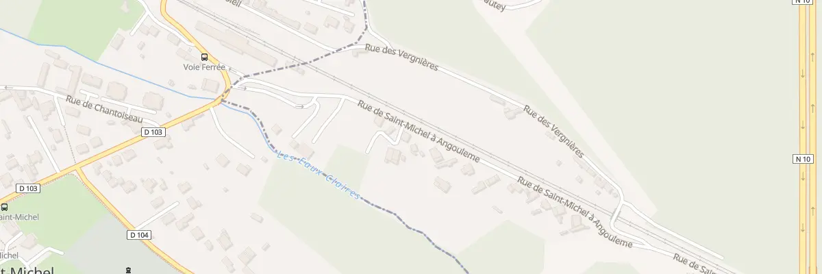 Plan du 18 Rue de St Michel A Angouleme à Angoulême