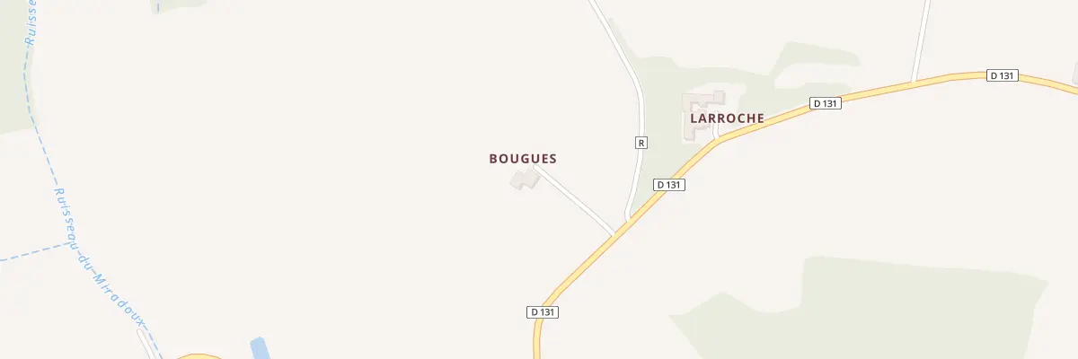 Plan du 5100A A Lascostos à Couloumé-Mondebat