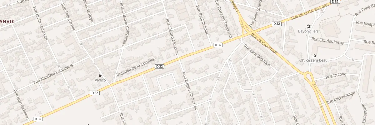 Plan du 66 Rue de la Cavée Verte au Havre