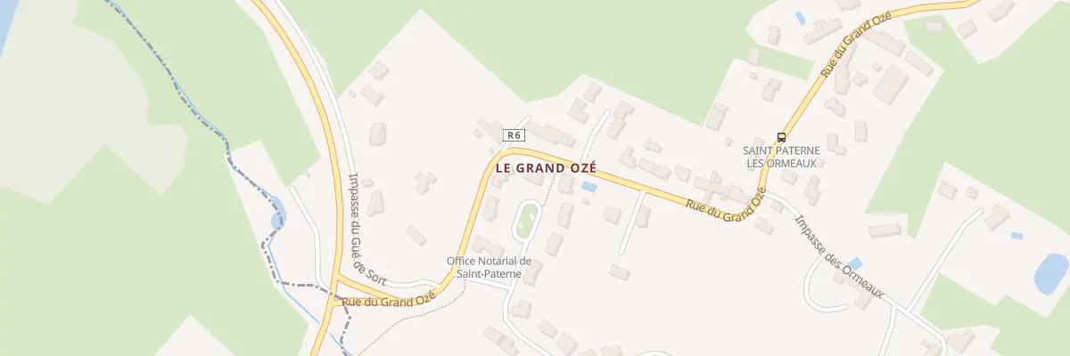 Plan du 6 Imp des Jardins d’Oze à Saint-Paterne - Le Chevain