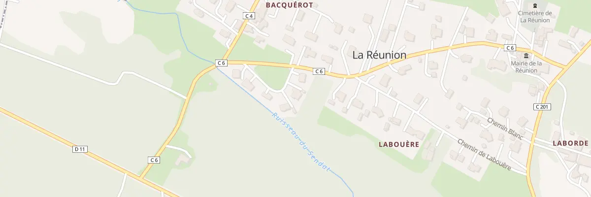 Plan du 505 Rue de la Mairie à La Réunion