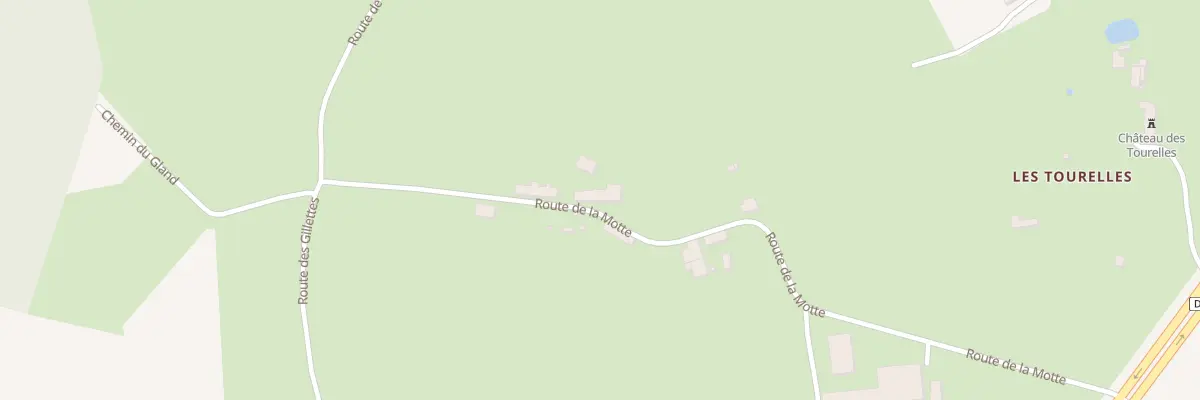Plan du 9 Rte de la Motte à Écouves