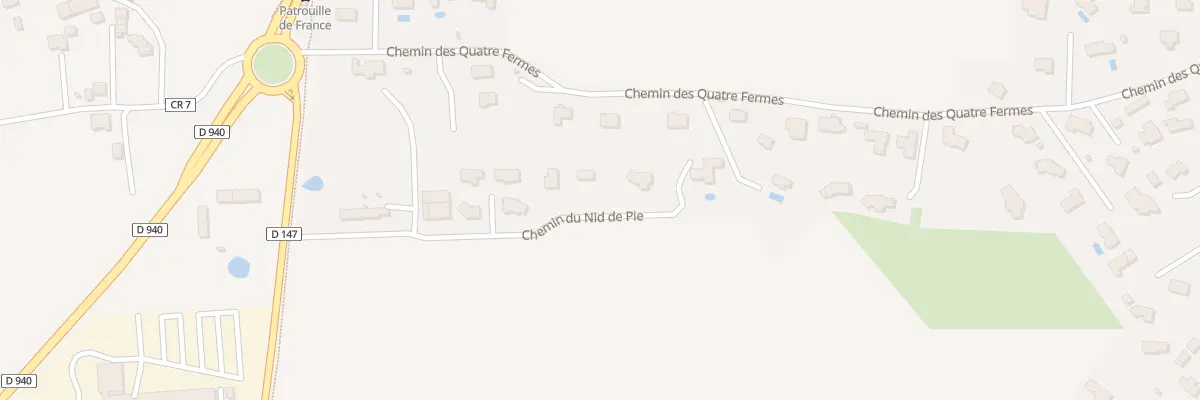 Plan du 5 Cd 147 à Octeville-sur-Mer