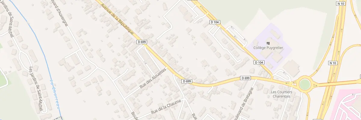 Plan du 57 Av de la République à Saint-Michel