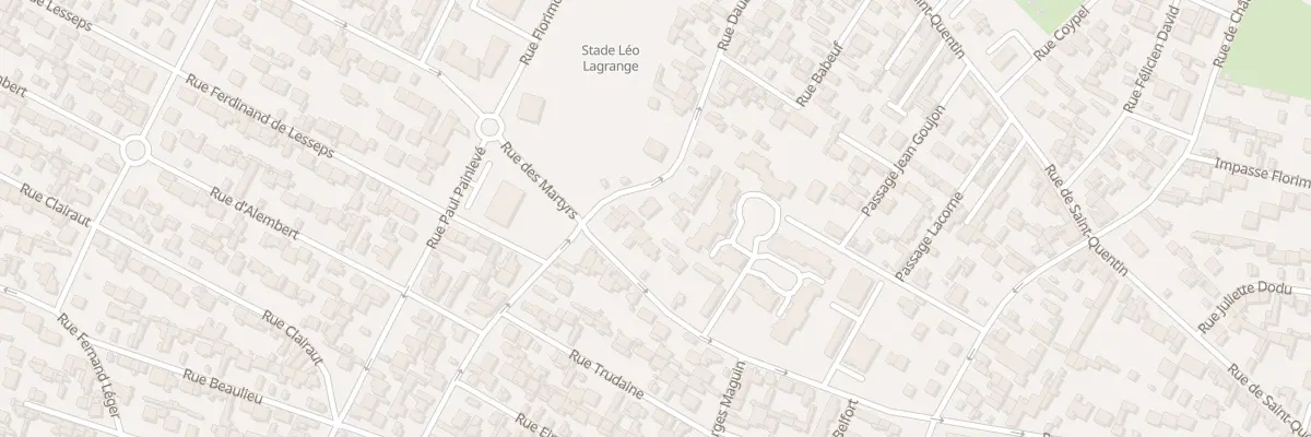 Plan du 4 Rue Daubrée au Havre