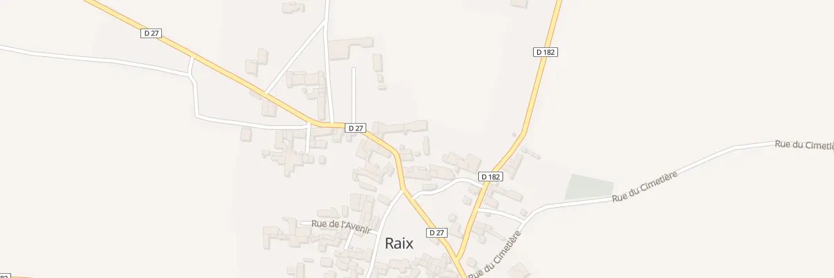Plan du 8 Grand’Rue à Raix