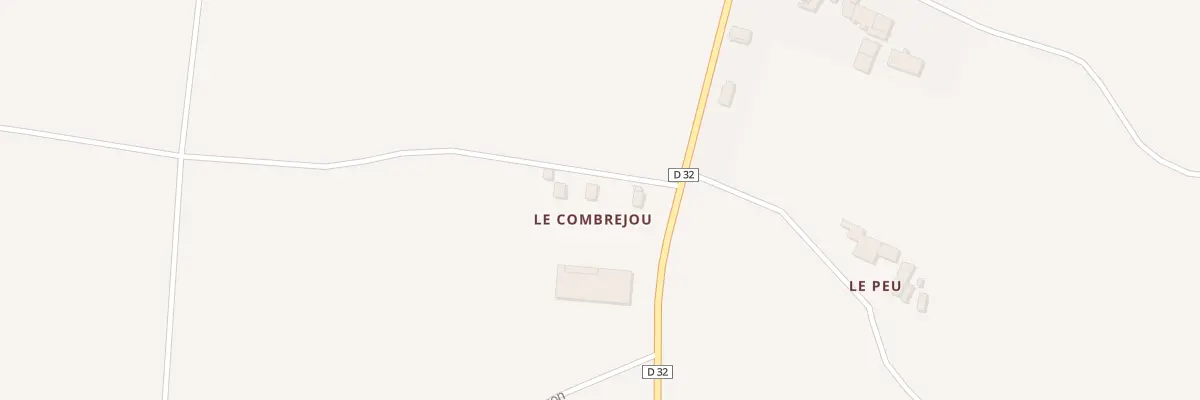 Plan du 3 Le Combrejoux à Charmé