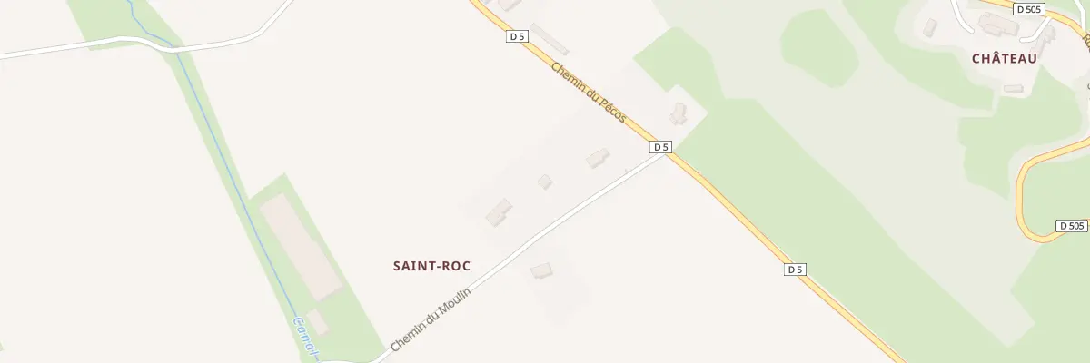 Plan du 4 Che du Moulin à Monfaucon